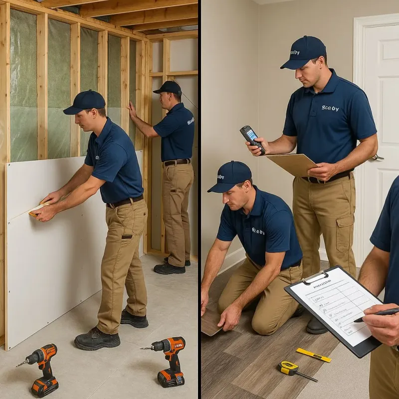 Repairs and Reconstruction process in Mastic, NY